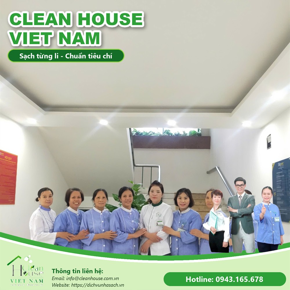 Nhân viên Dịch vụ Nhà Sạch vệ sinh lavabo